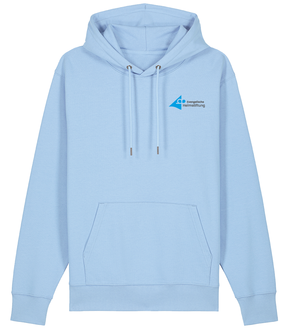 Unisex Bio Hoodie "HÄNDE" (Blue Soul)