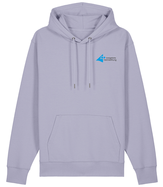 Unisex Bio Hoodie "WOW" (Lavender)