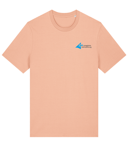 Unisex Bio T-Shirt "VIELFALT" (Fraiche Peach)