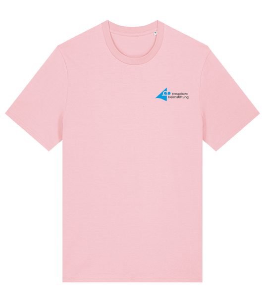 Unisex Bio T-Shirt "AUGE" (Cotton Pink)