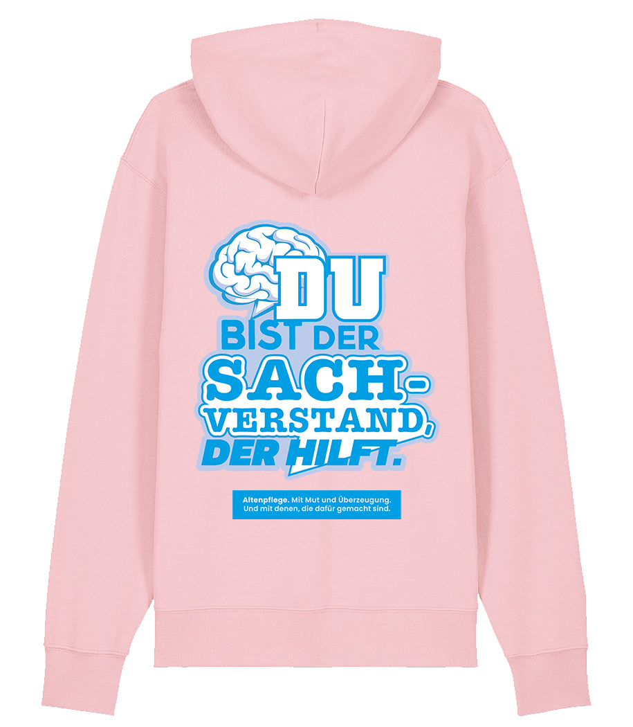 Evangelische - SACHVERSTAND_A_H Unisex Hoodie Cotton pink