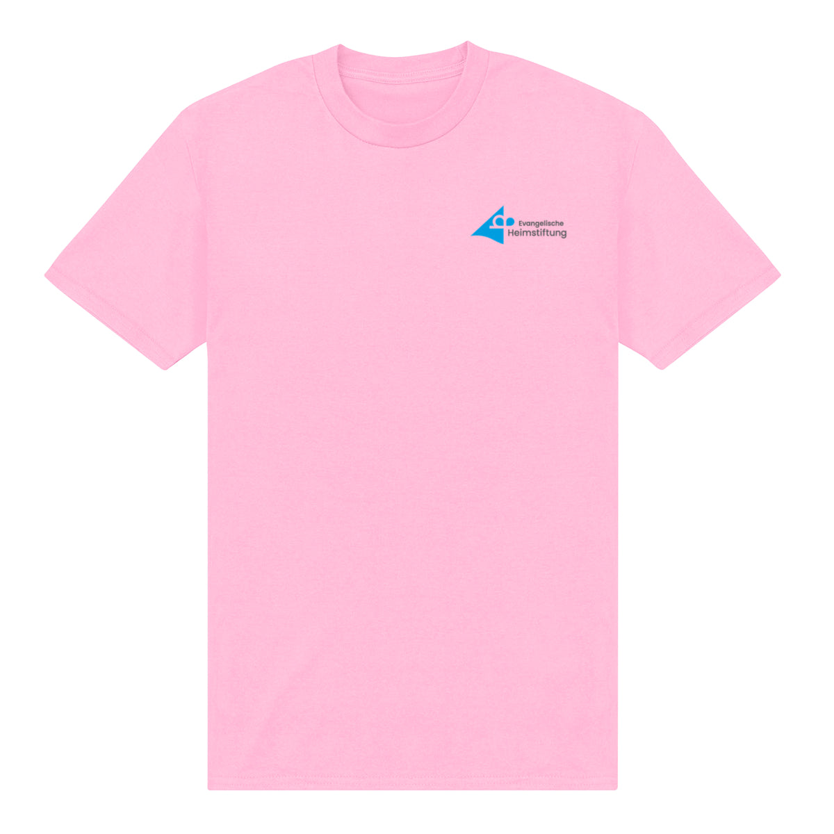 Unisex Bio T-Shirt "HERZ" (Cotton Pink)