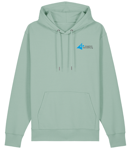 Unisex Bio Hoodie "WOW" (Aloe)