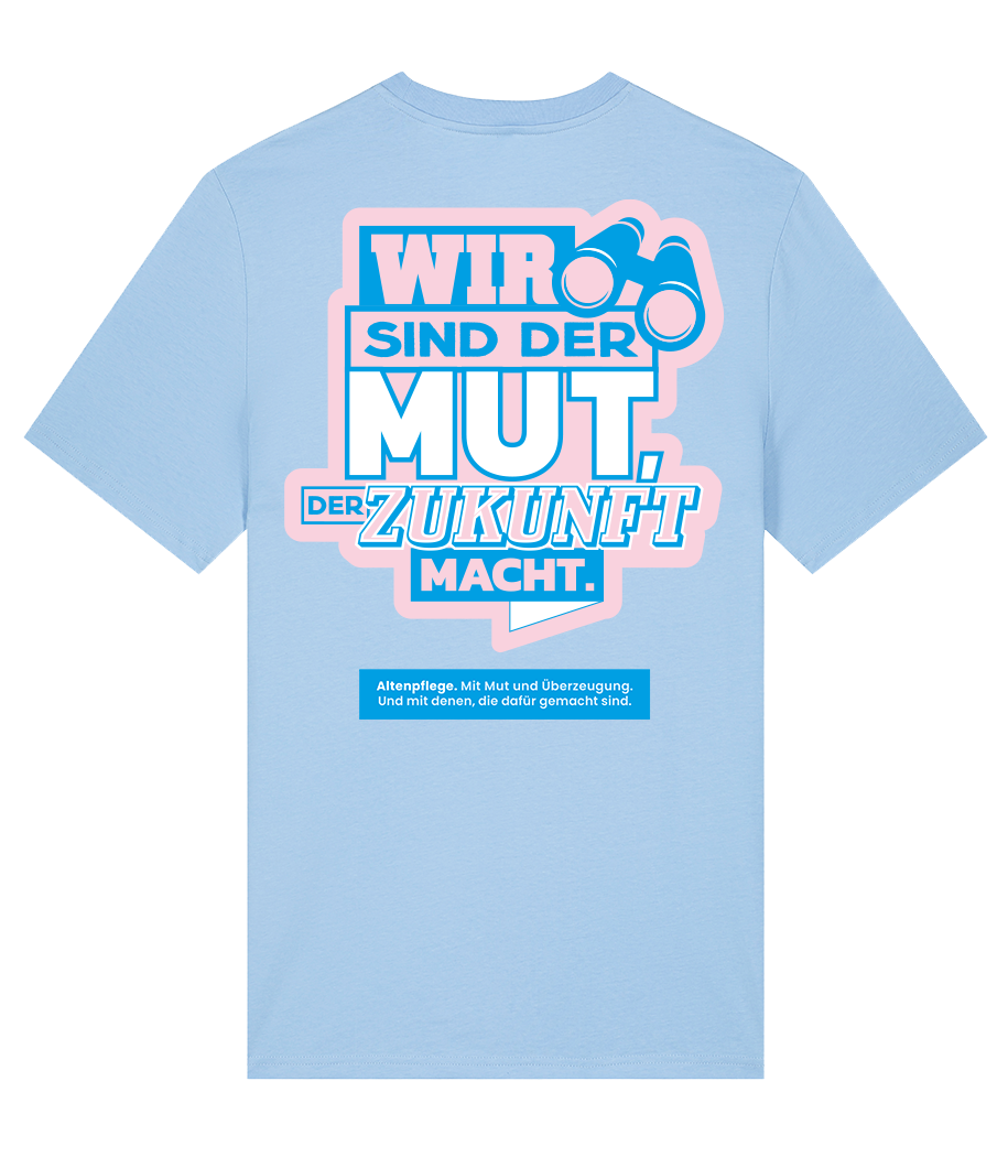 Unisex Bio T-Shirt "MUT" (Blue Soul)