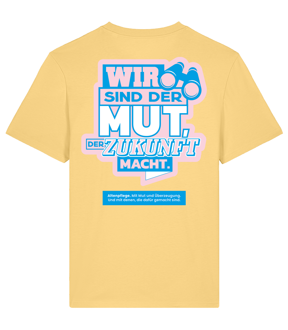 Unisex Bio T-Shirt "MUT" (Viva Yellow)