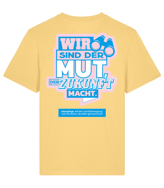 Unisex Bio T-Shirt "MUT" (Viva Yellow)
