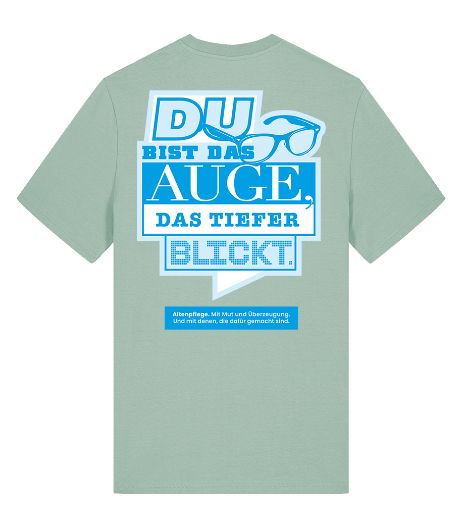 Unisex Bio T-Shirt "AUGE" (Aloe)