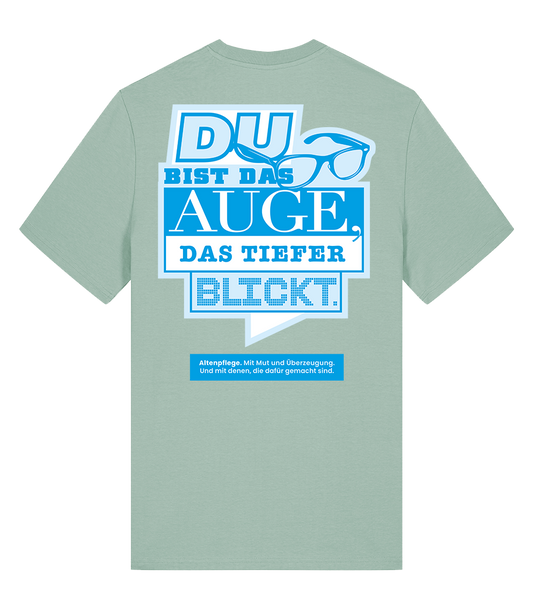 Unisex Bio T-Shirt "AUGE" (Aloe)