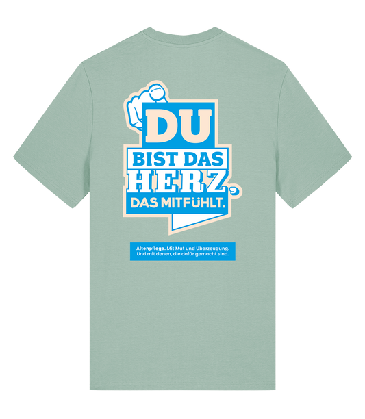 Unisex Bio T-Shirt "HERZ" (Aloe)