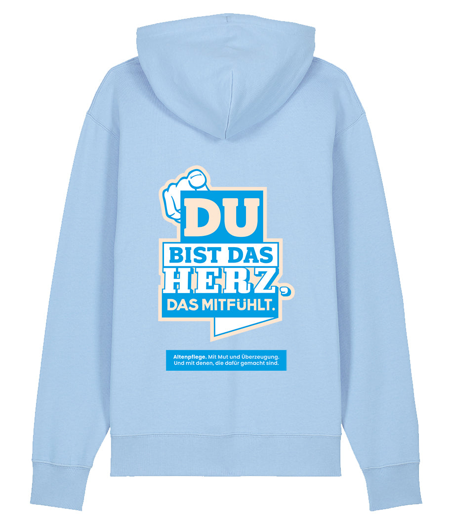 Evangelische - HERZ_A_H Unisex Hoodie Blue soul