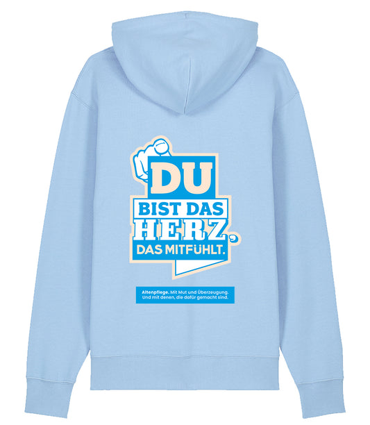 Evangelische - HERZ_A_H Unisex Hoodie Blue soul