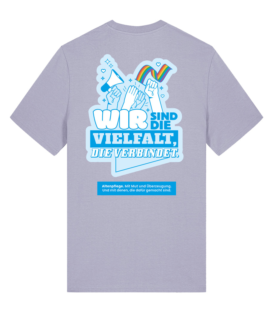 Evangelische - Vielfalt Unisex Crew neck T-Shirt Lavender