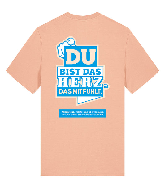 Evangelische - HERZ_A_T-S Men's Crew neck T-Shirt Peach
