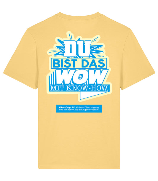 Evangelische - WOW_A_T-S Men's Crew neck T-Shirt Viva yellow